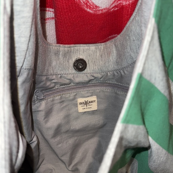 Cotton Striped red & gray, blue & grey, green & grey Purses boho bag triplets - Picture 7 of 17